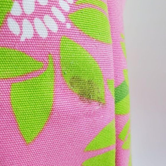 Lily Pulitzer Bag Beach Bucket Tote Canvas Floral WOMEN'S WOMAN'S - Picture 9 of 12